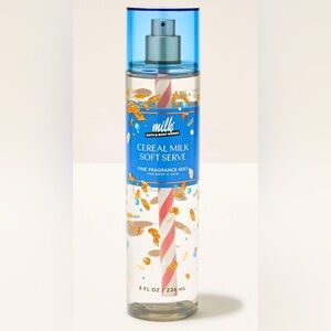 Cereal milk fragrance mist.